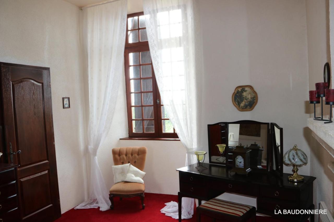 Chambre D'Hote Manoir De La Baudonniere Monsireigne 外观 照片